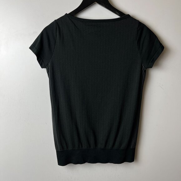 Nike Dri-Fit T Shirt Womens Black Medium M Sportswear Athletic Minimal Plain Tee - Picture 3 of 10